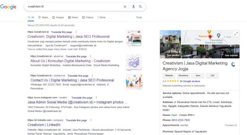 Informasi Agen SEO Terbaik