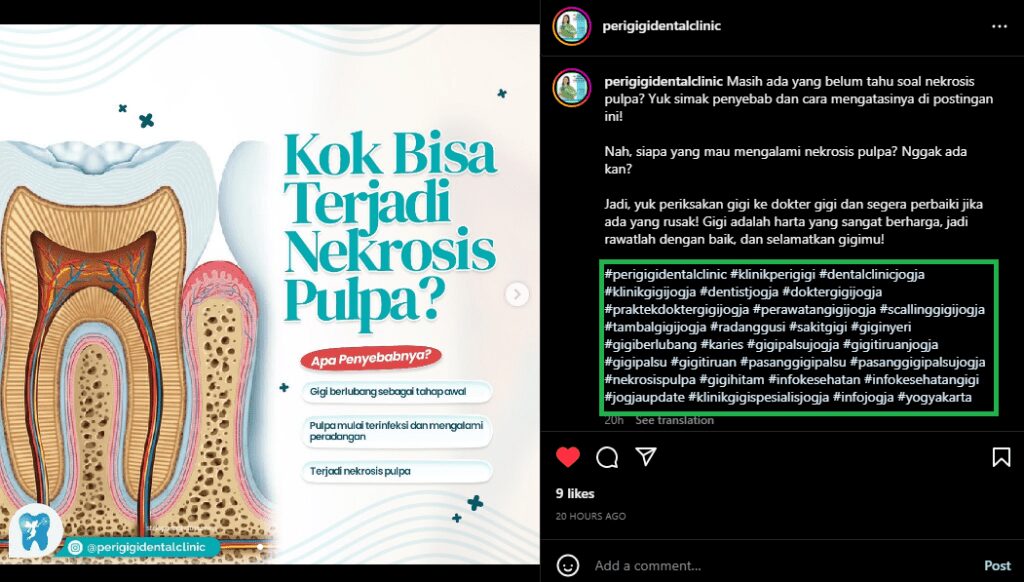 Menggunakan Hashtag yang Relevan