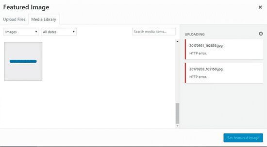 Cara Mengatasi WordPress HTTP Error Upload Gambar