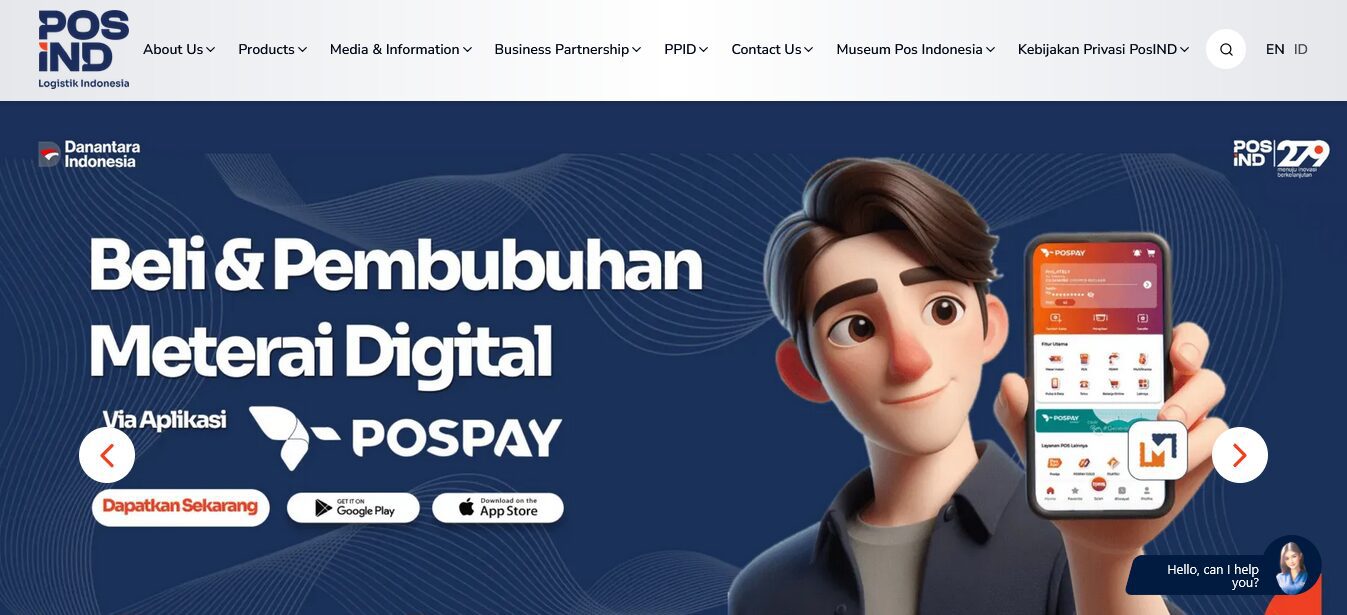 Contoh Company Pos Indo