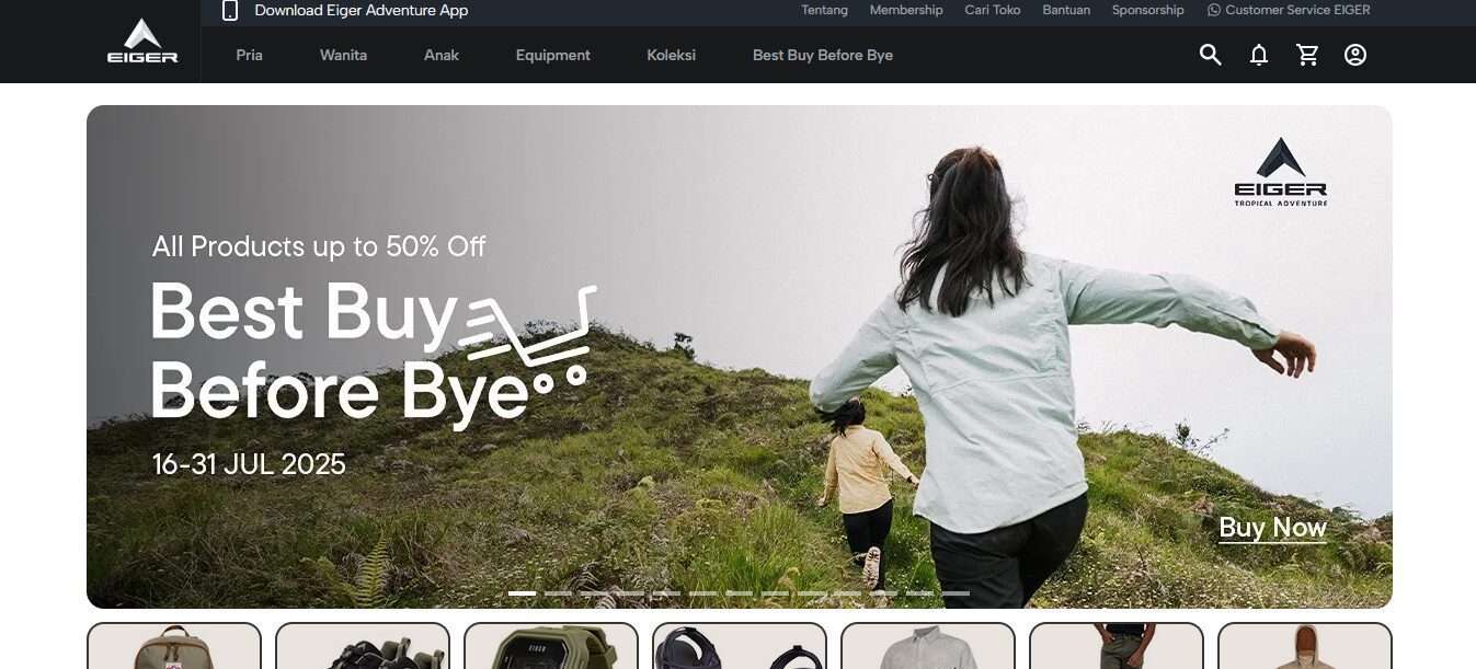 Contoh Company Profile Eiger