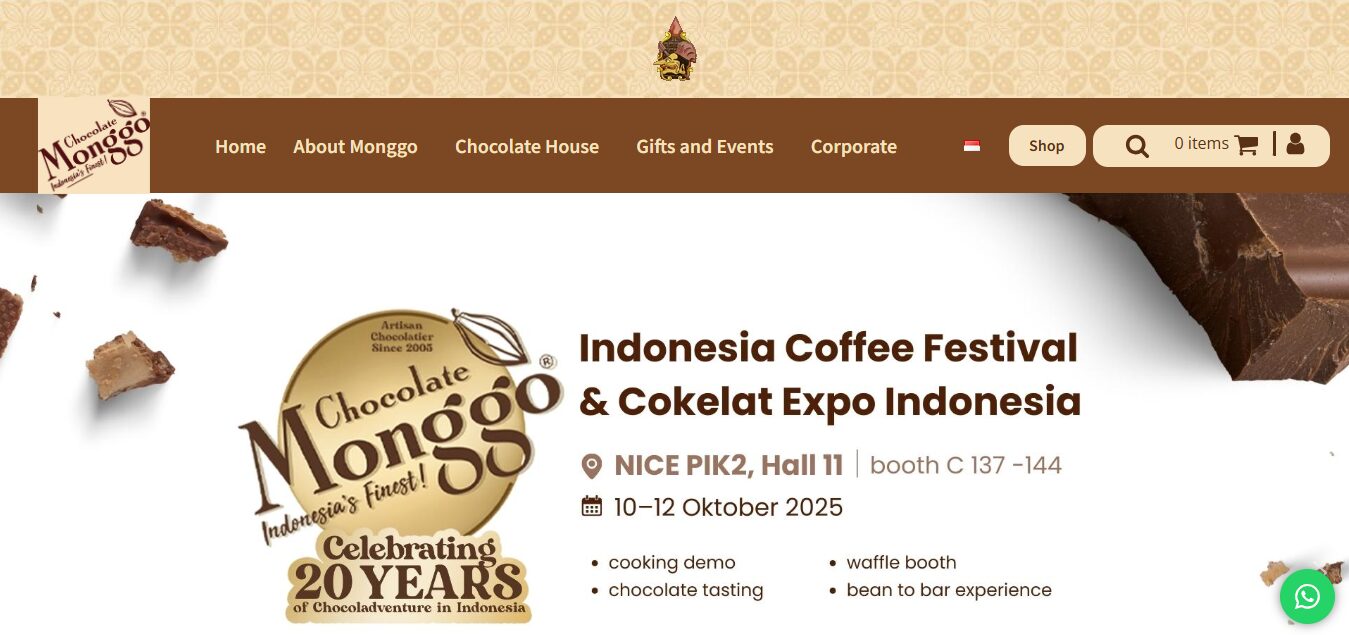 Cokelat Monggo Website
