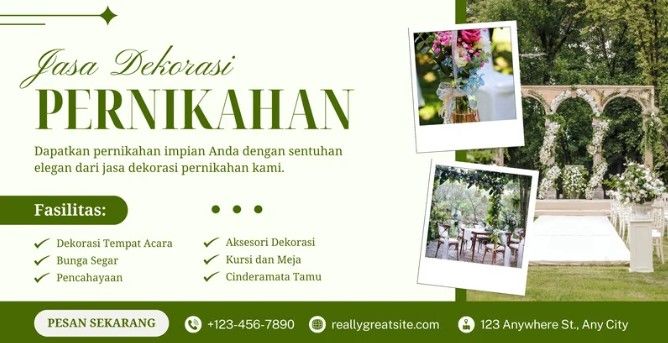 Layanan Dekorasi Pernikahan