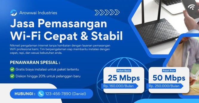 Jasa Pemasangan Wi-Fi