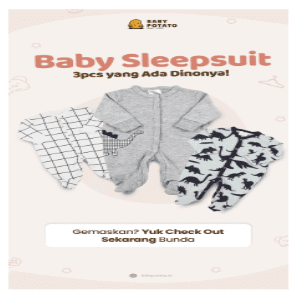 Contoh konten testimoni pelanggan Baby Potato