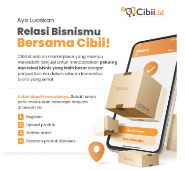 Konten Dicari Seller - Rekrutmen Seller Cibii