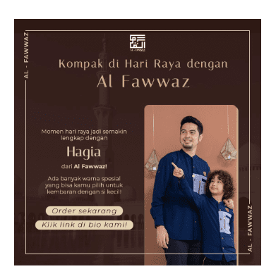 Konten Hari Raya Kompak dengan Al Fawwaz