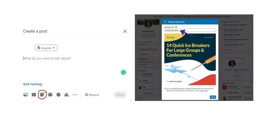 Cara Buat Carousel di LinkedIn