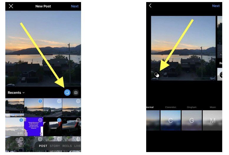 Cara Membuat Carousel Instagram