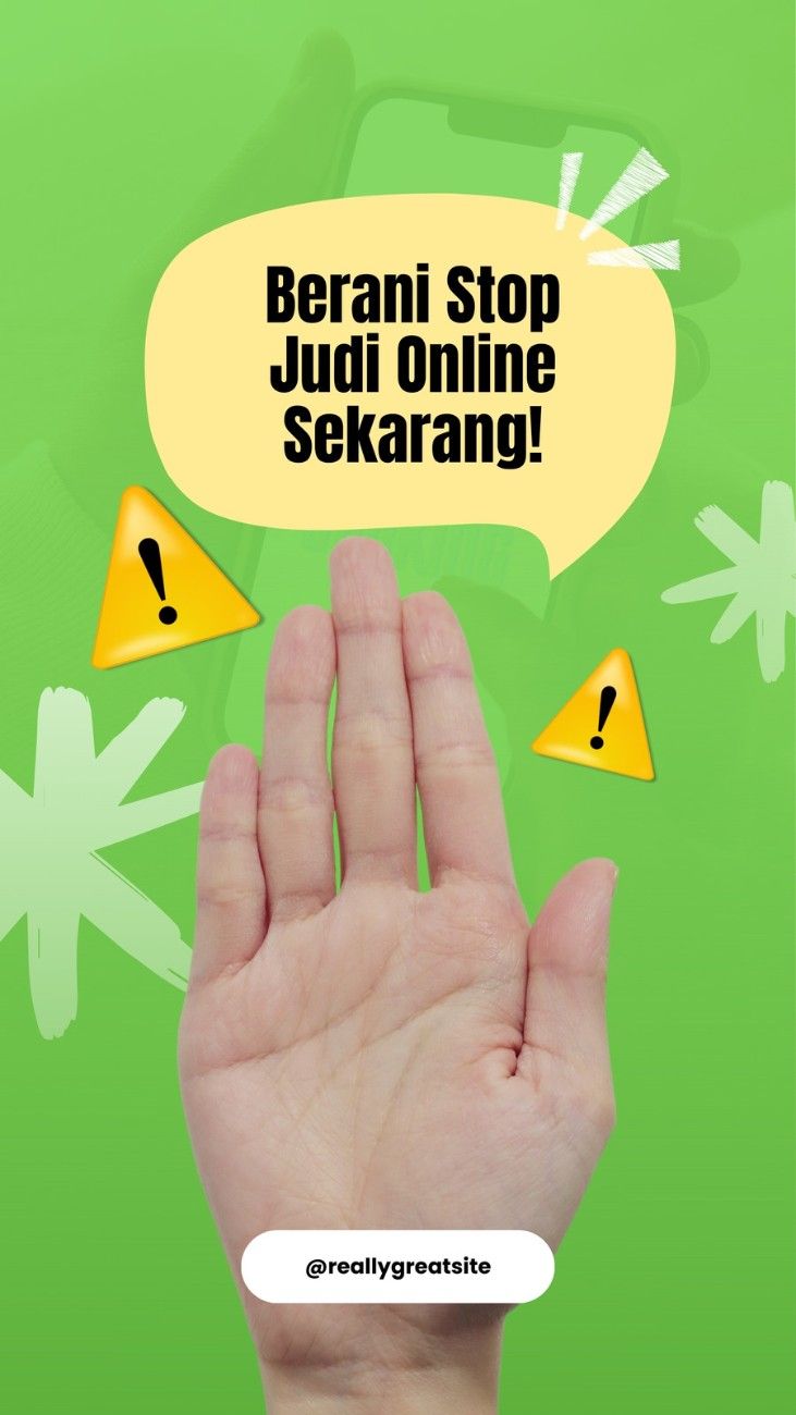 Iklan Layanan Masayarakat Tidak Efektif - Stop Judi Online