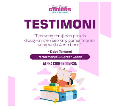 Konten testimoni pembaca buku GJBS - social proof untuk membangun kredibilitas