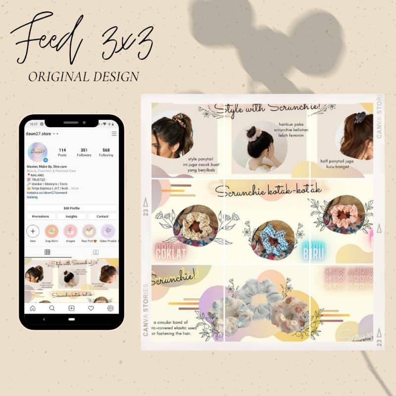 design feed instagram