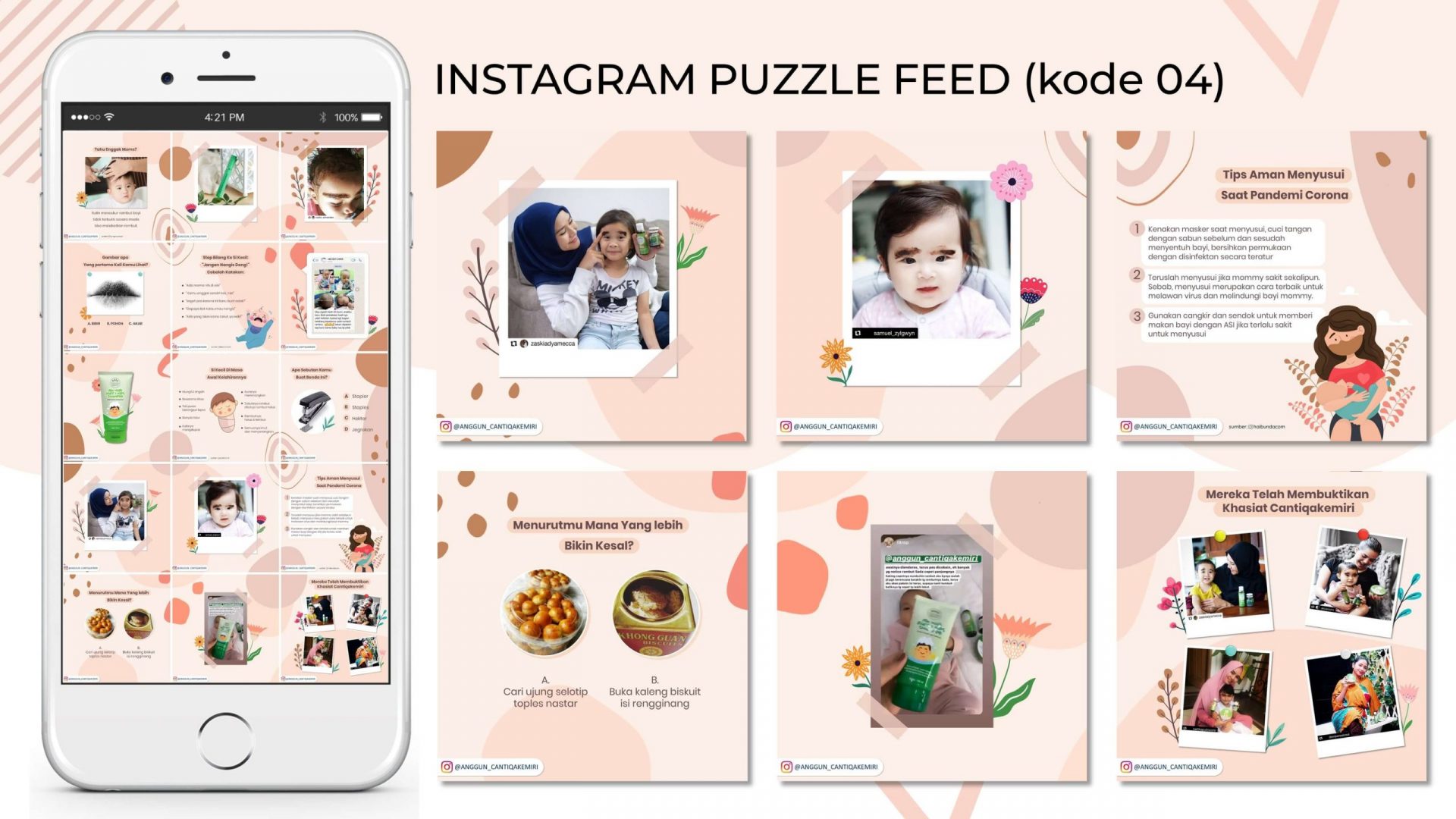 design feed instagram