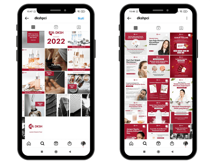 Testimoni Klien Perusahaan Jasa Kelola Instagram Creativism.id