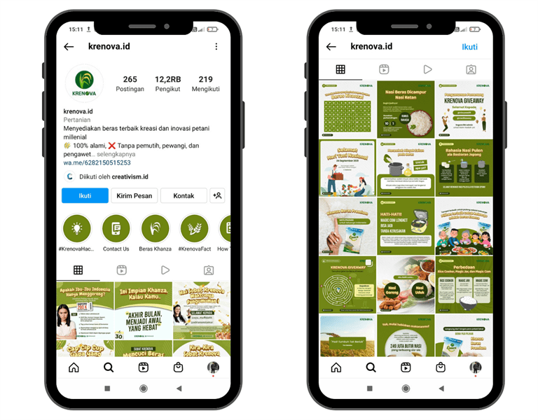 Klien Setia Creativism.id