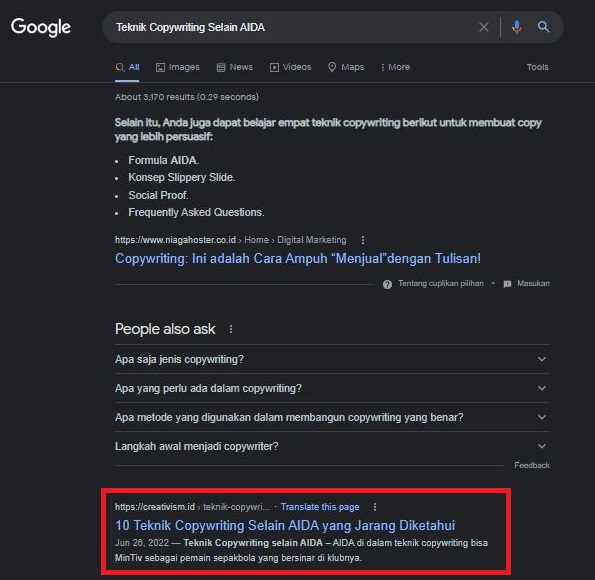 Jasa SEO Indonesia dan Kinerjanya untuk Optimasi Keyword Copywriting