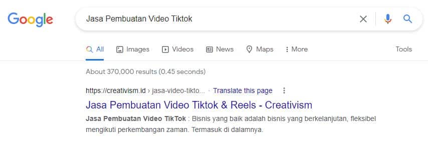 Jasa Pembuatan Video TikTok