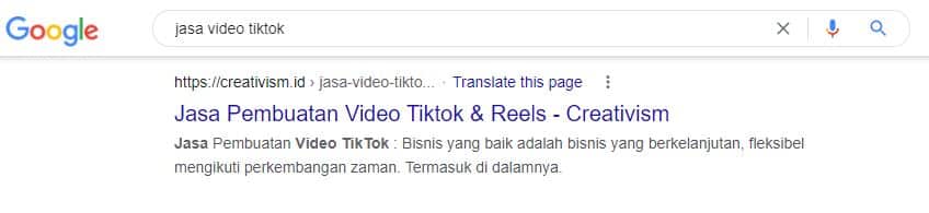 Jasa Video TikTok