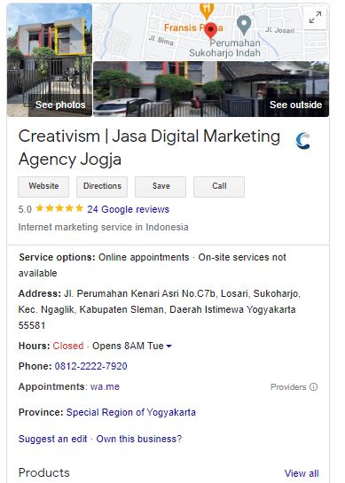 Review Google dari Creativism