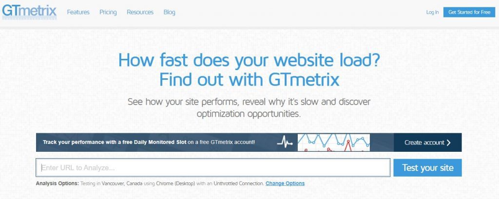GTMetrix untuk Cek Performa Website