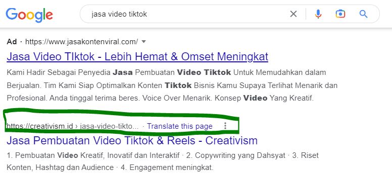 Keyword Jasa Video TikTok
