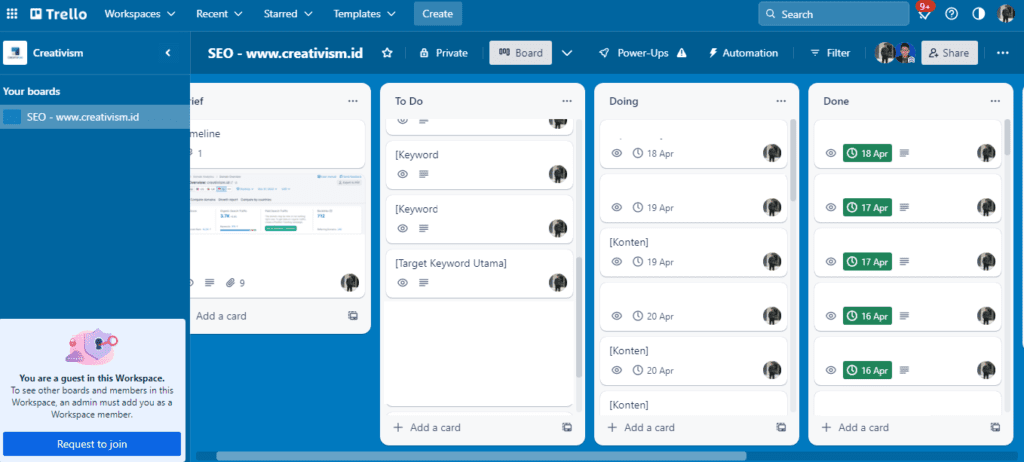 Cara Mencegah Terjadinya Keyword yang Sama