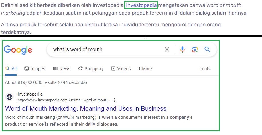 Cara Mengoptimalkan Outbound Link