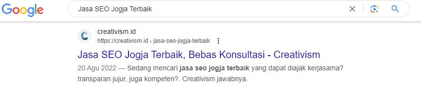 Jasa SEO Jogja Terbaik