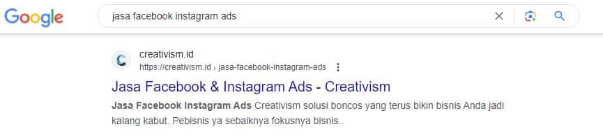 Keyword Jasa Facebook Instagram Ads