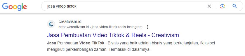 Jasa Video TikTok
