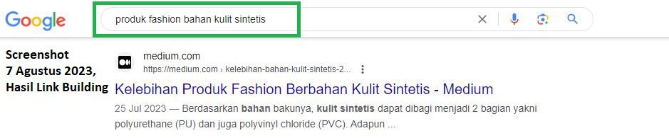Perkembangan SEO Website Klien Jasa SEO Medan Creativism