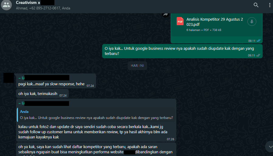 Kelebihan Jasa Pengelolaan Website Profesional Creativism.id