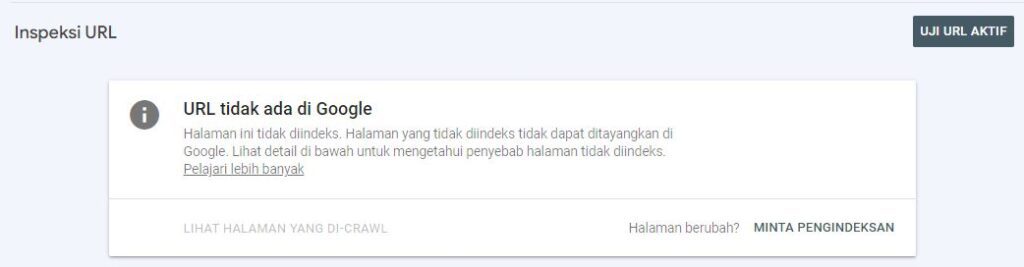 Cara Cepat Indexing Konten Website dengan Search Console