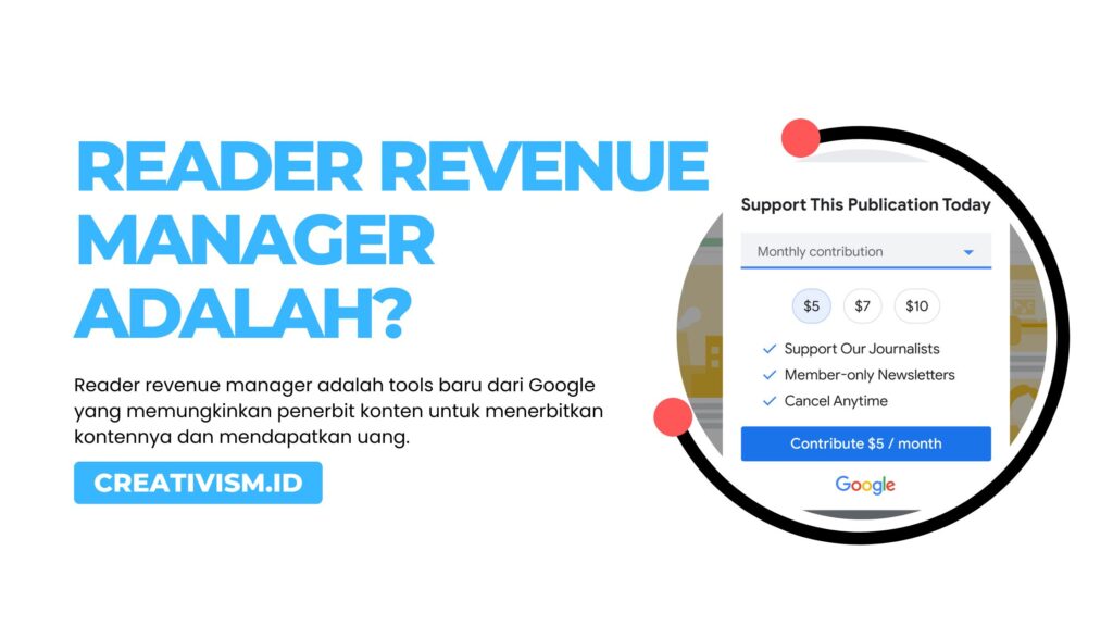 Reader Revenue Manager Adalah