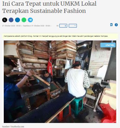 Backlink dari Kompasiana