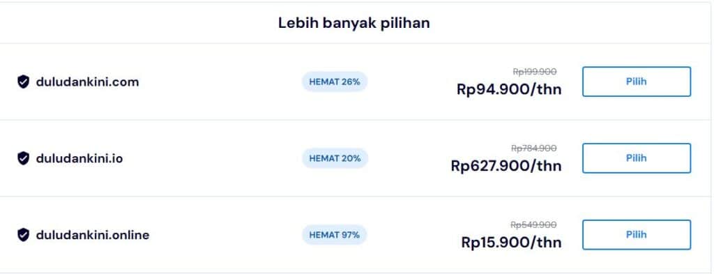 Bantu Jadikan Biaya Domain dan Hosting Tidak Terbuang Percuma