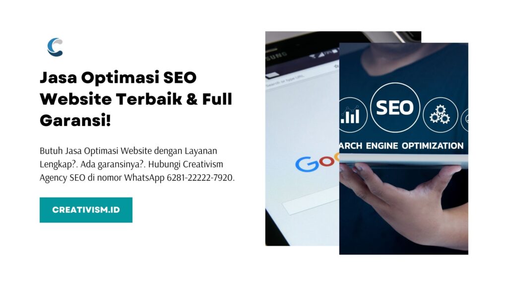 Jasa Optimasi SEO Website Terbaik & Full Garansi!