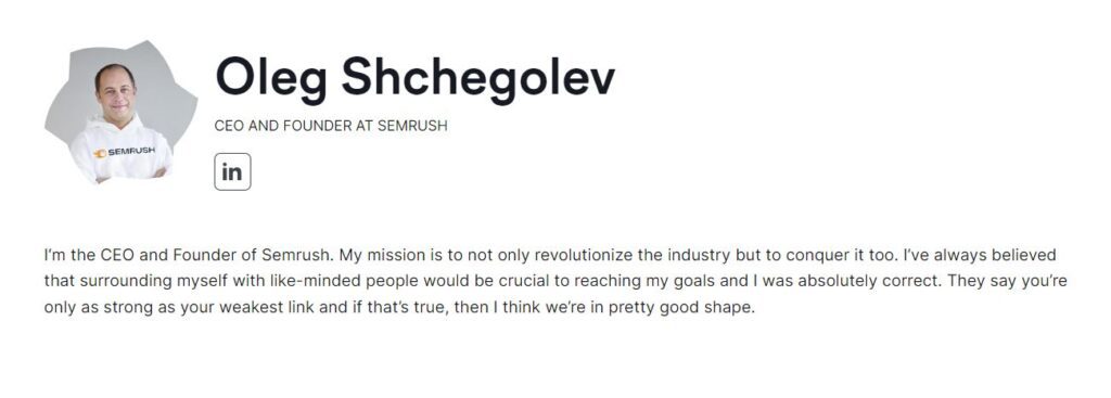 Oleg Shchegolev Pendiri SEMrush