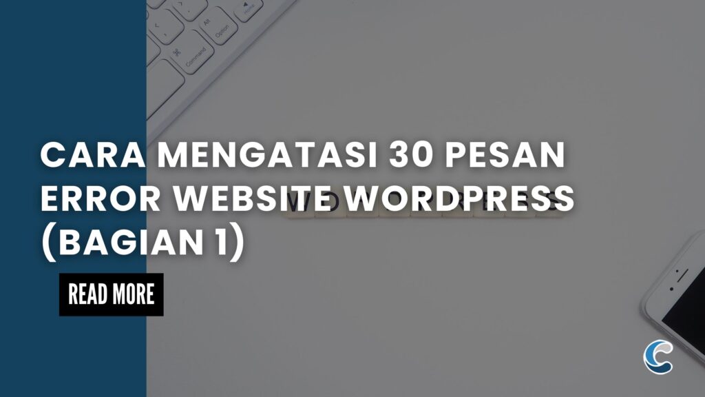 Cara Mengatasi 30 Pesan Error Website WordPress (Bagian 1)