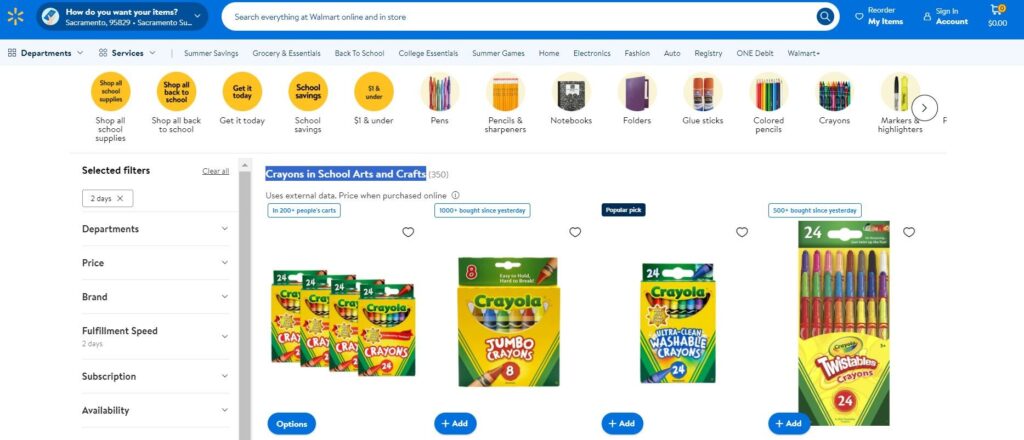 Strategi SEO Walmart