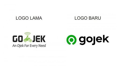 Logo Lama dan Logo Baru Gojek