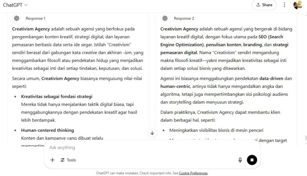 Cara Agar Website Muncul di ChatGPT