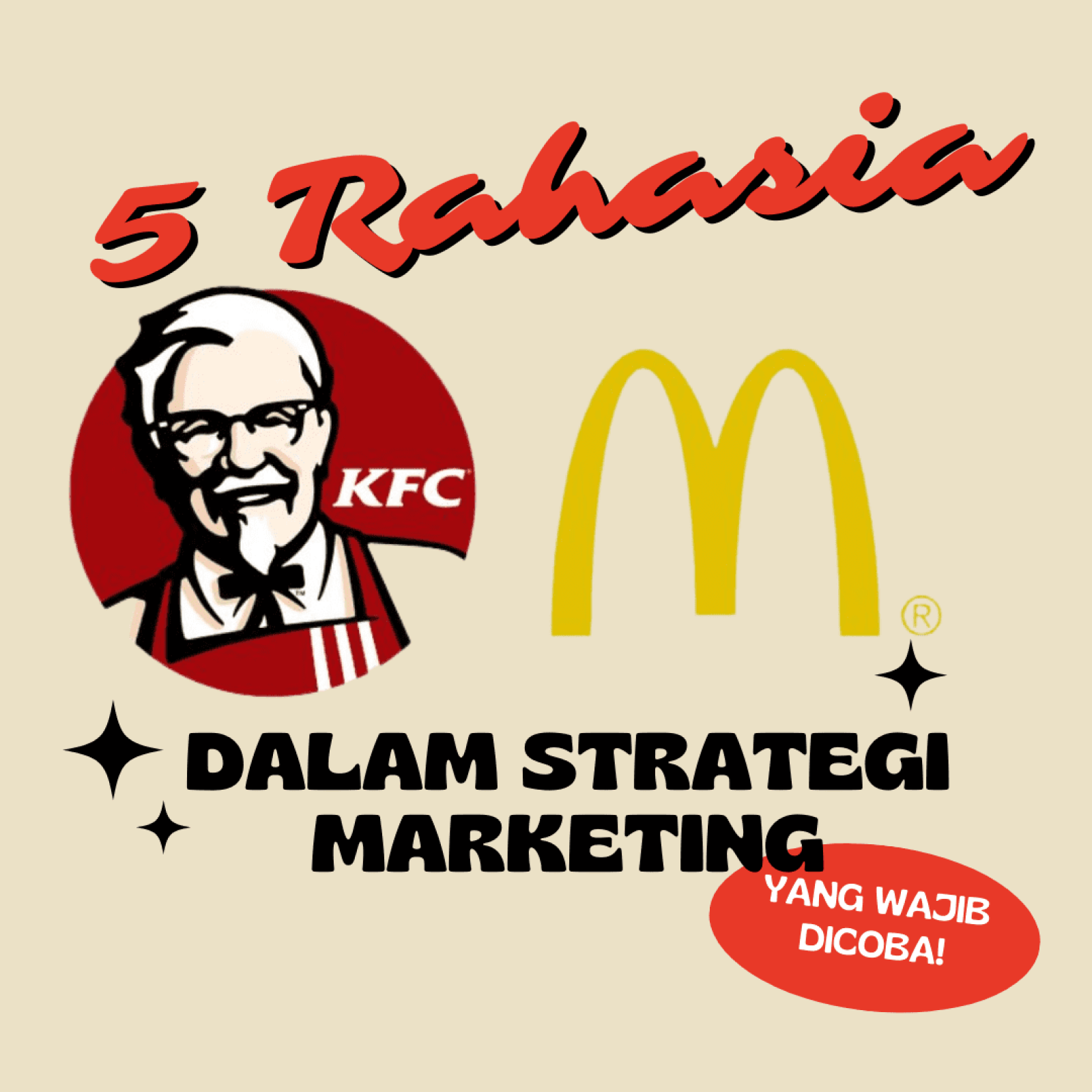 5 Rahasia McD dan KFC dalam Strategi Marketing yang wajib Dicoba!
