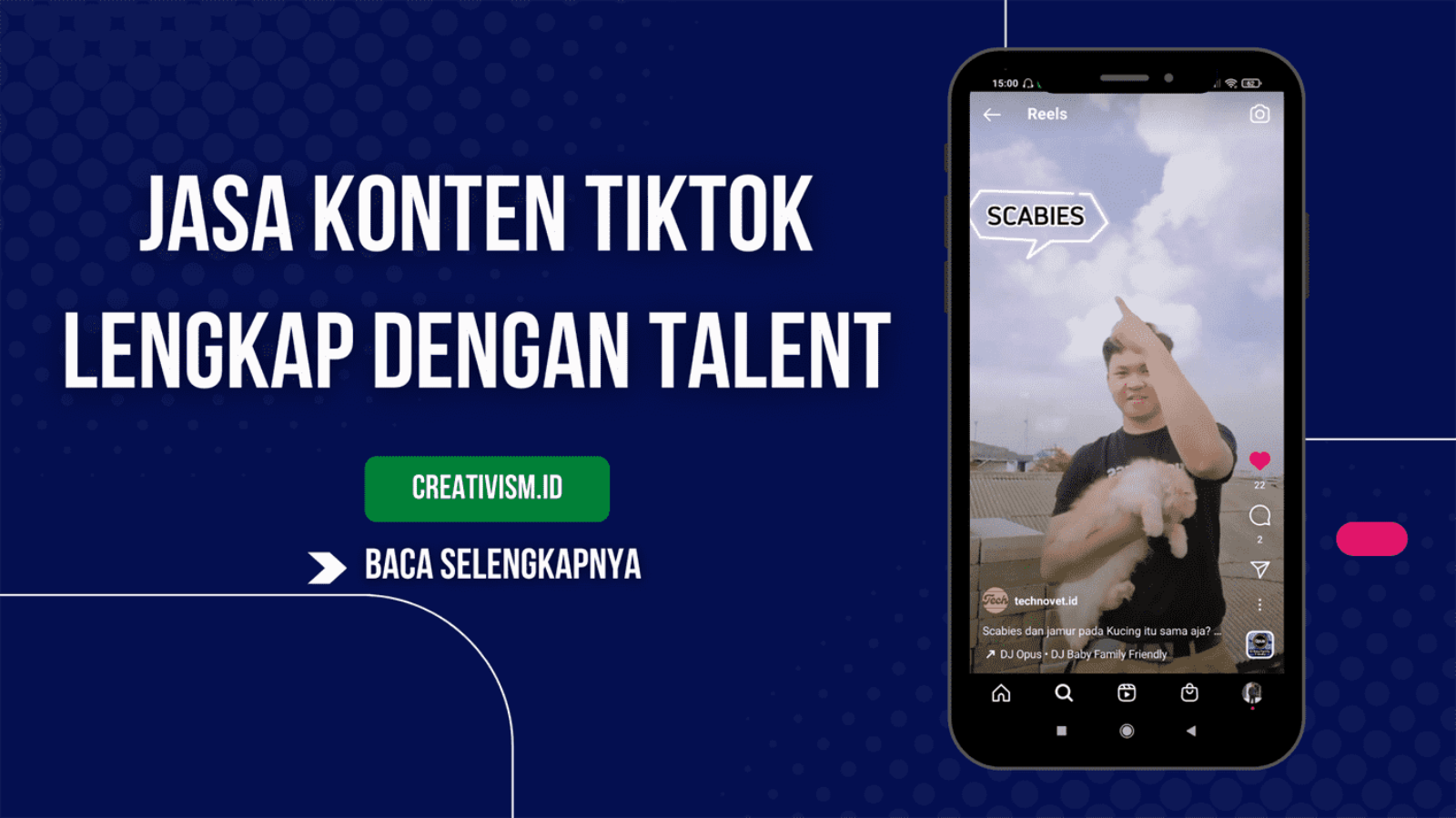 Jasa Konten TikTok Lengkap dengan Talent