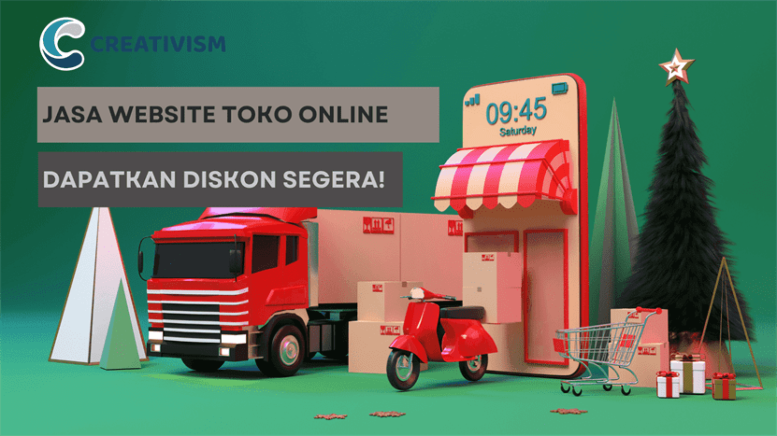 Jasa Website Toko Online, Dapatkan Diskon Segera!
