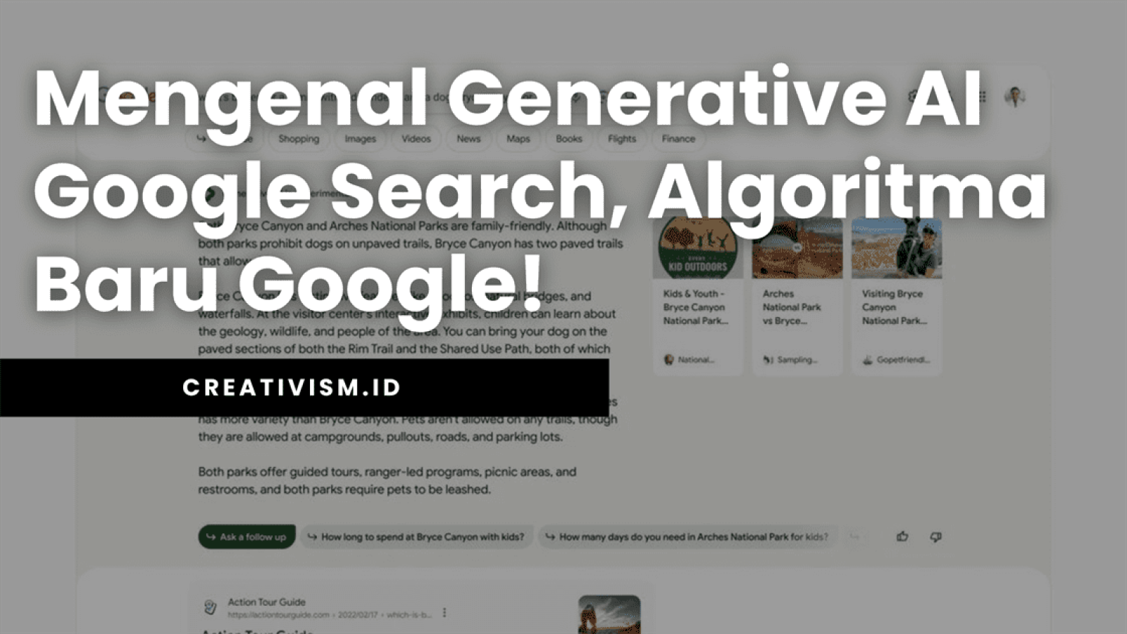 Mengenal Generative AI Google Search, Algoritma Baru Google!