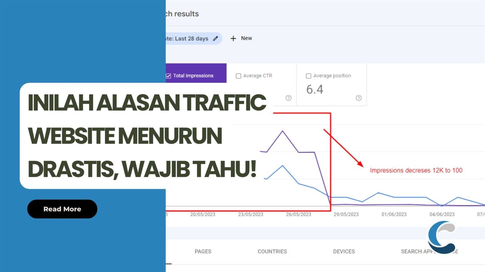 Inilah Alasan Traffic Website Menurun Drastis, Wajib Tahu!