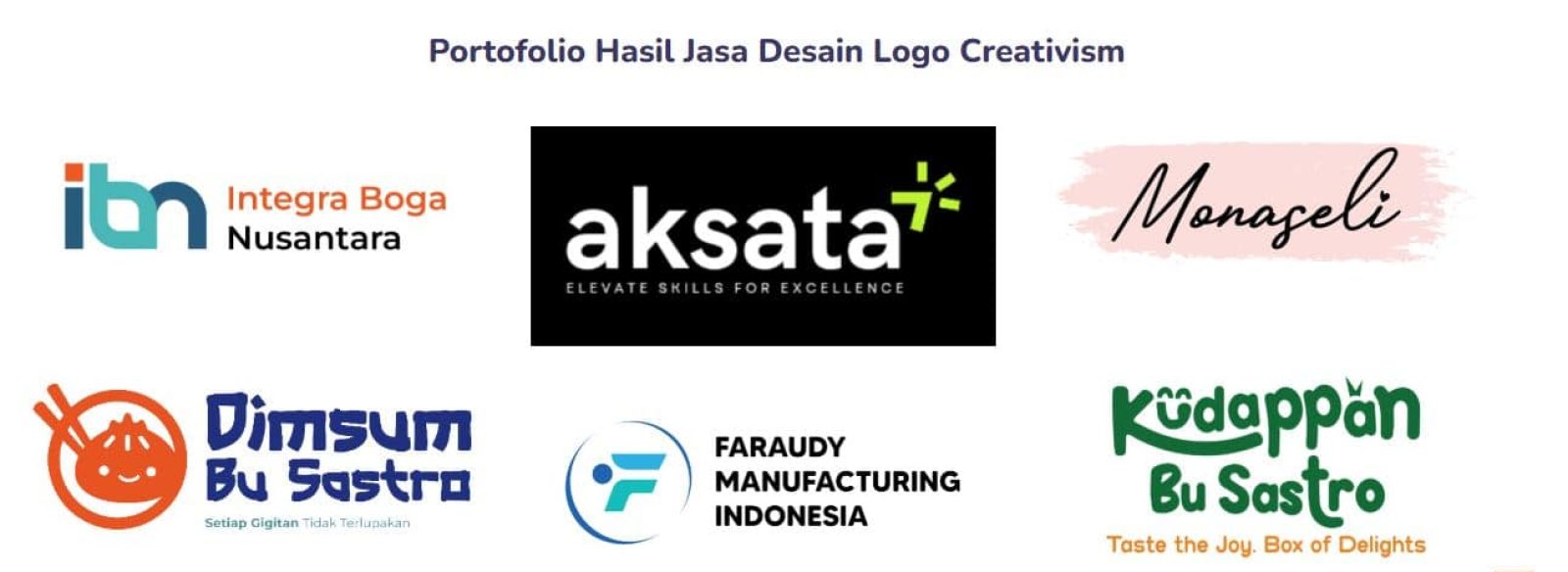Logo Klien yang Dikreasikan Tim Creativism Manfaat Logo Profesional