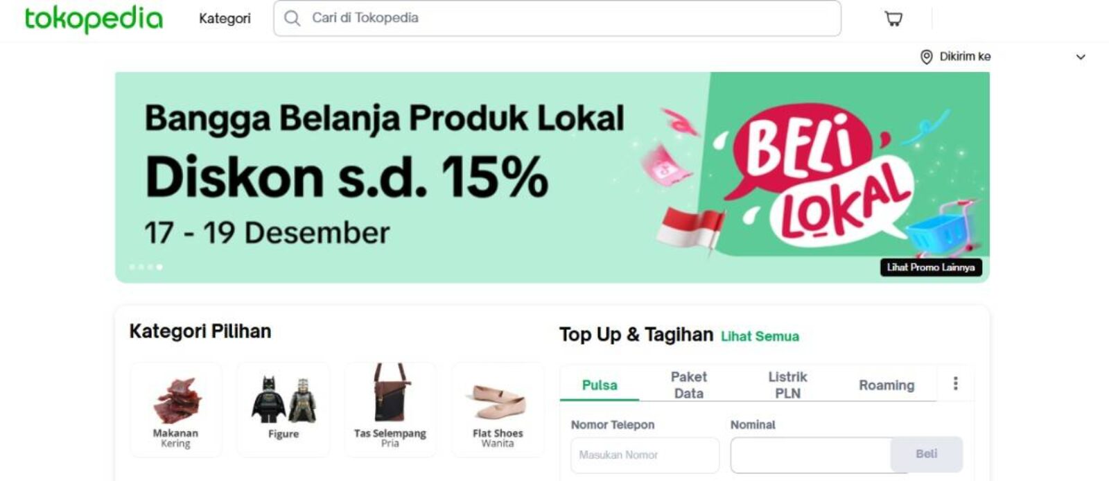 Cara Dropship Tokopedia