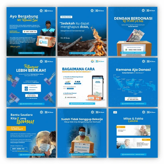 Portfolio Jasa Kelola Instagram Non-Profit